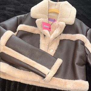 Brown Shearling Jacket